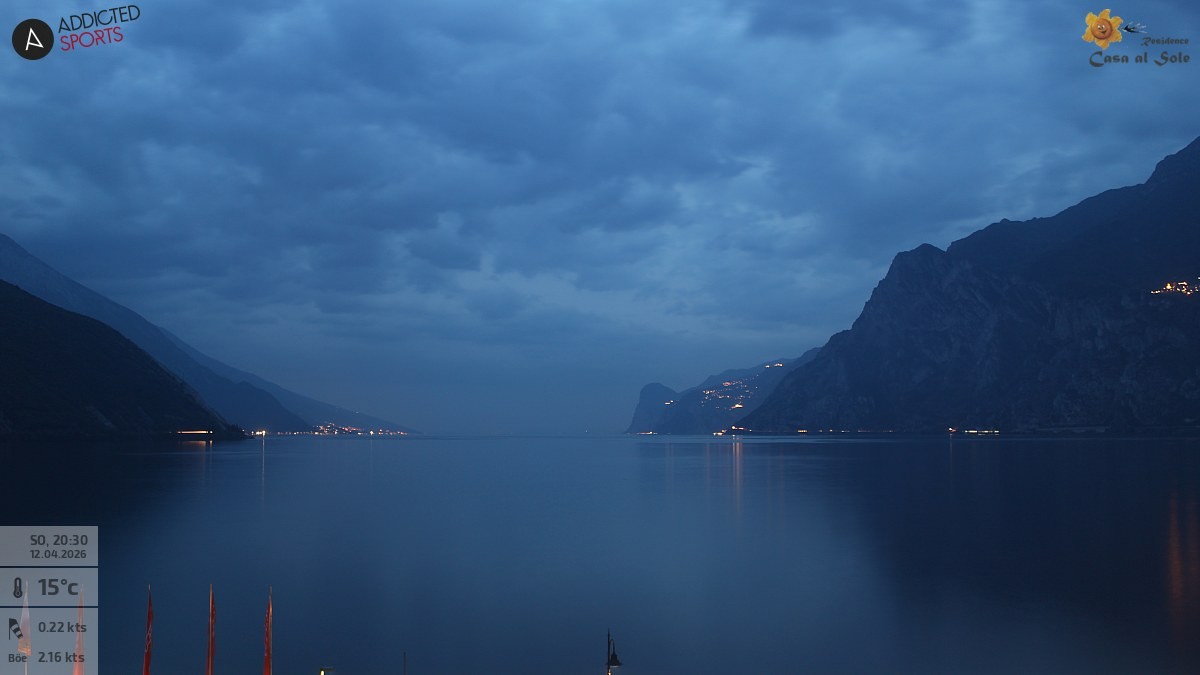 Archived image Webcam Lake Garda: Torbole
