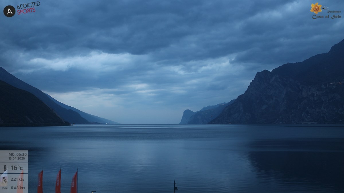 Archived image Webcam Lake Garda: Torbole