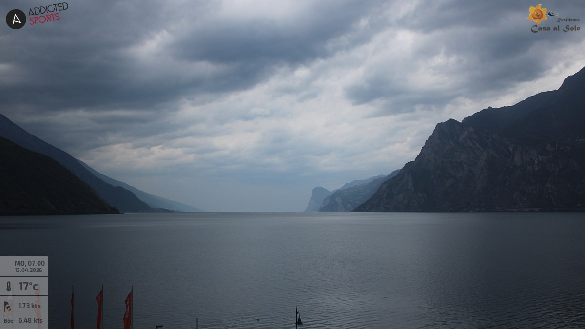 Archived image Webcam Lake Garda: Torbole