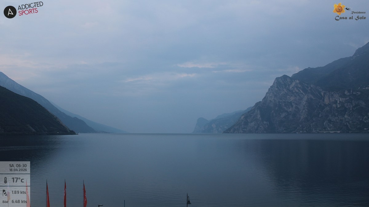 Archived image Webcam Lake Garda: Torbole