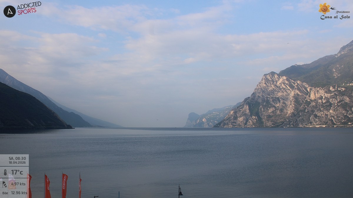 Archived image Webcam Lake Garda: Torbole