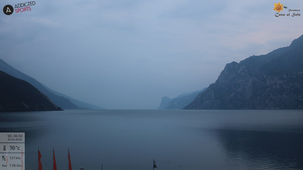 Archiv Foto Webcam Gardasee - Torbole