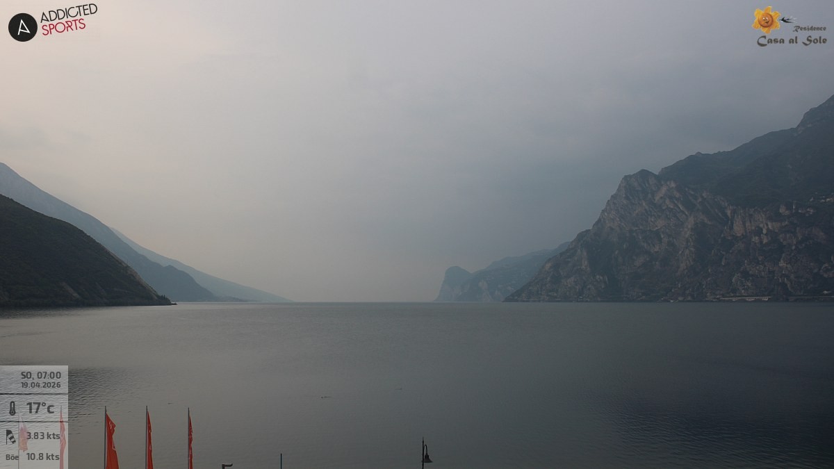 Archiv Foto Webcam Gardasee - Torbole