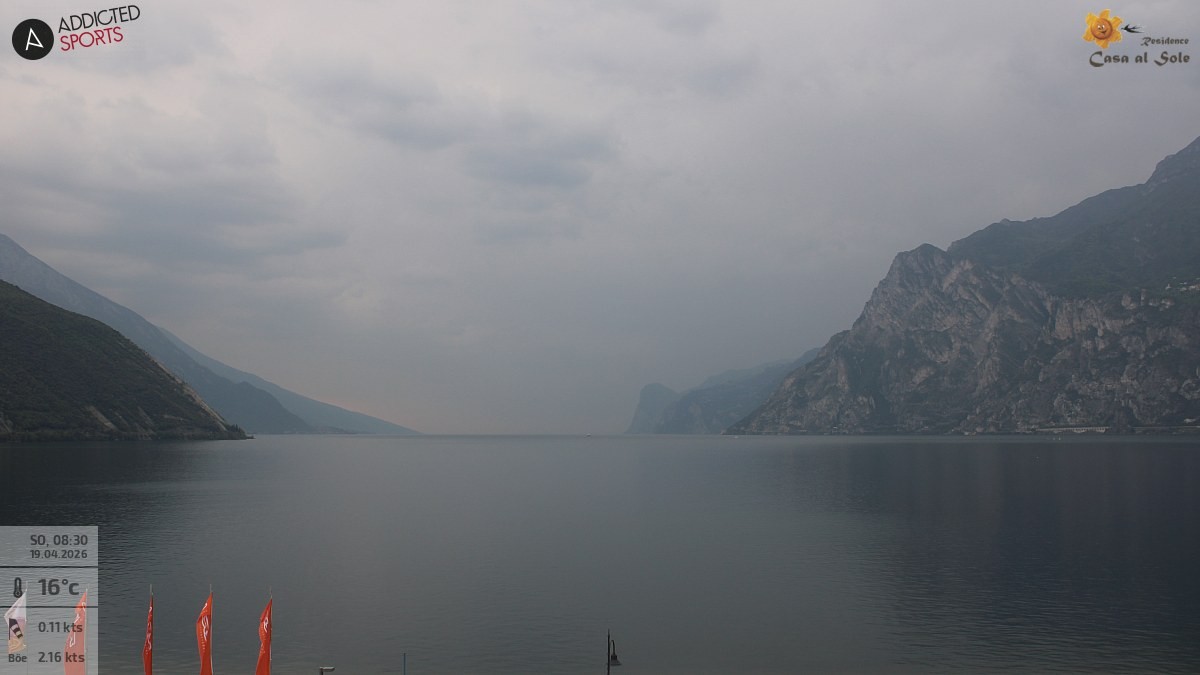 Archiv Foto Webcam Gardasee - Torbole