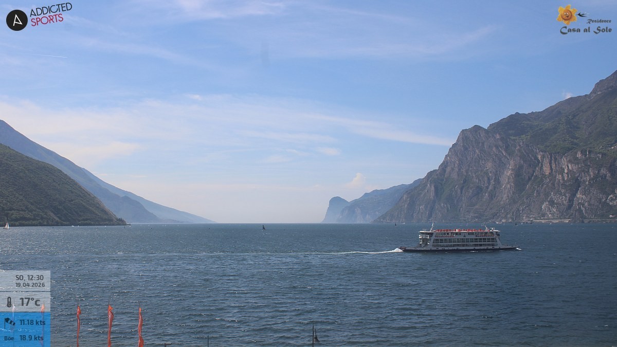 Archiv Foto Webcam Gardasee - Torbole