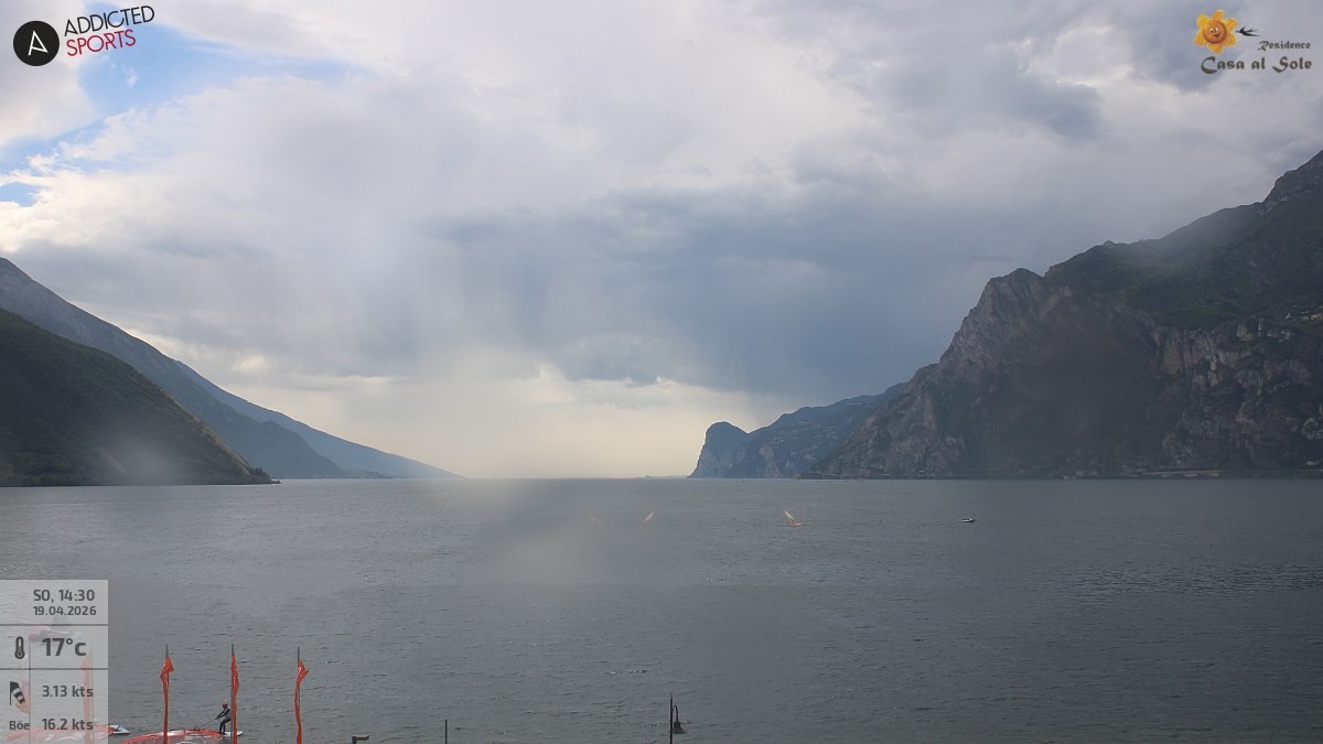 Archiv Foto Webcam Gardasee - Torbole