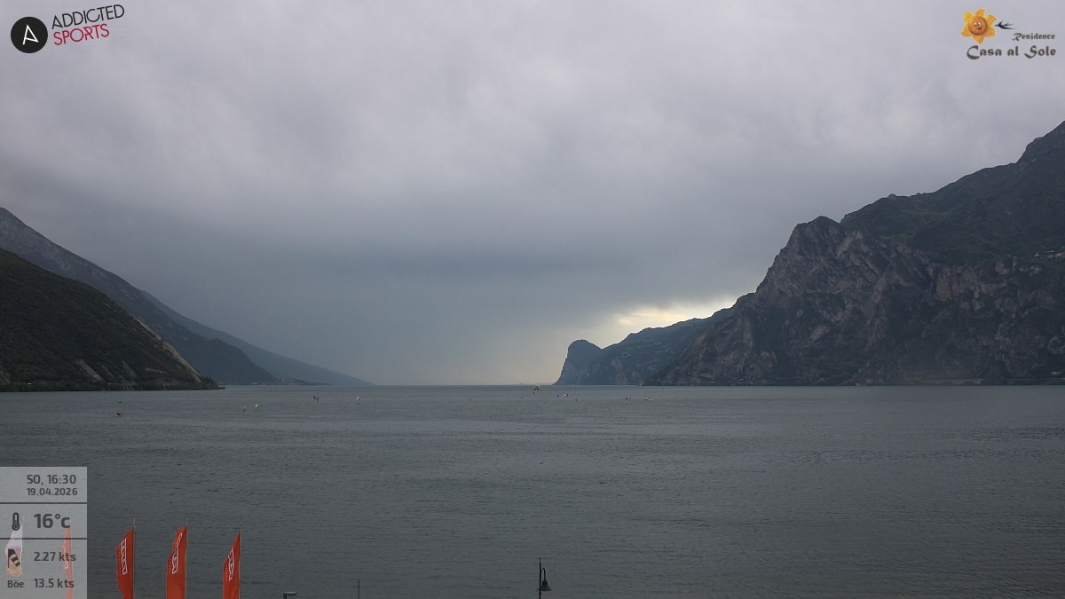 Archiv Foto Webcam Gardasee - Torbole