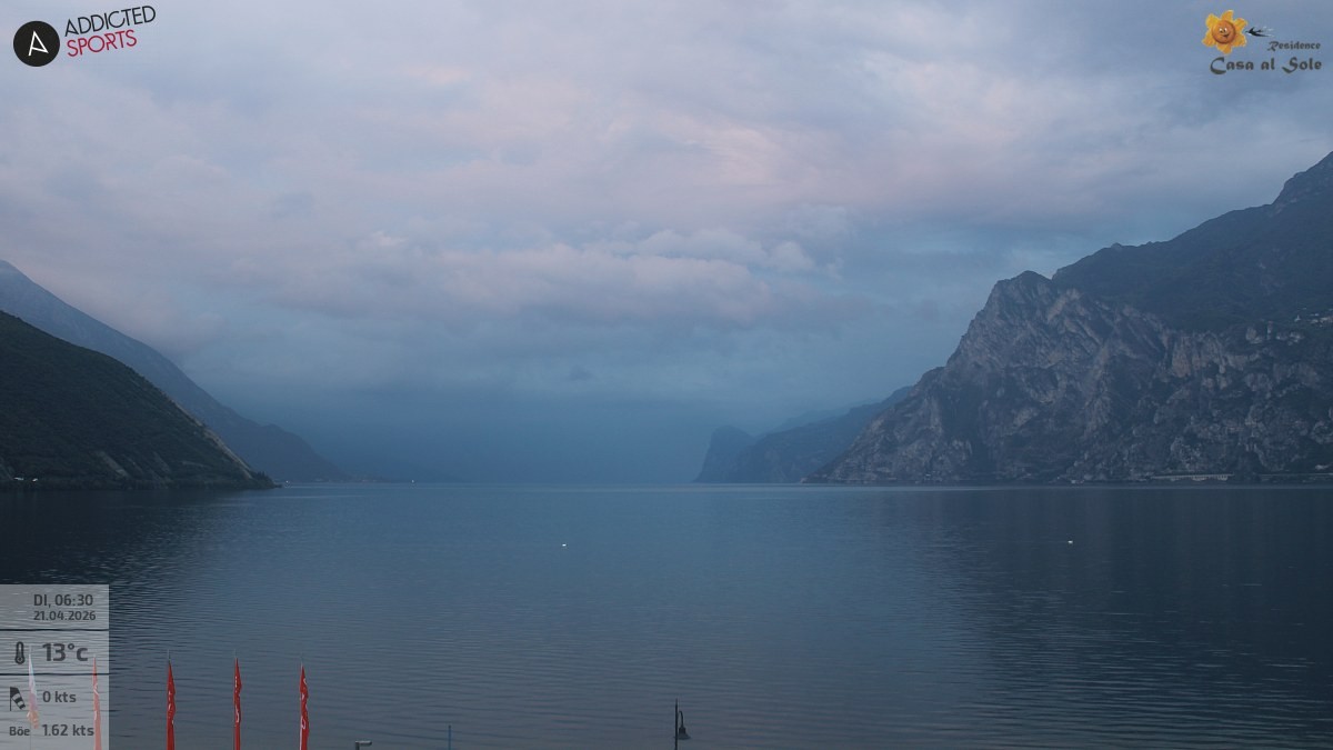Archived image Webcam Lake Garda: Torbole