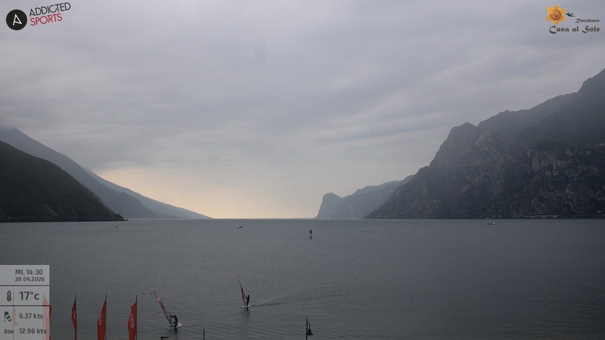 Archiv Foto Webcam Gardasee - Torbole