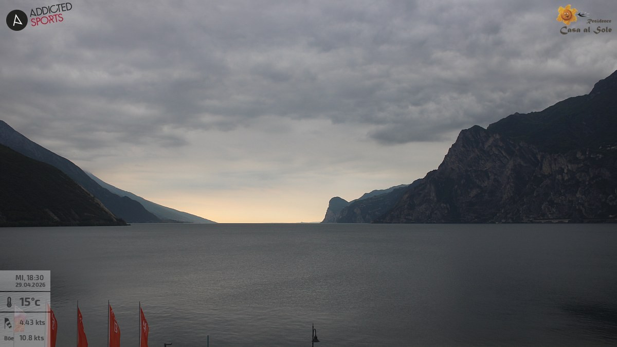 Archiv Foto Webcam Gardasee - Torbole