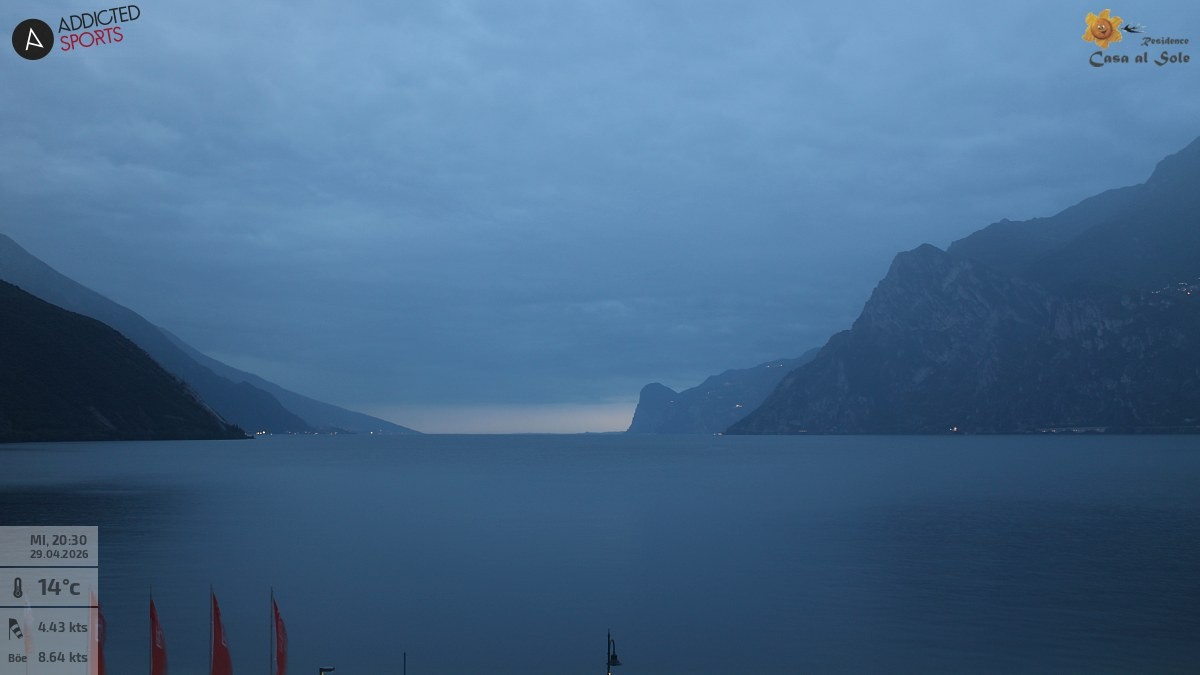 Archiv Foto Webcam Gardasee - Torbole