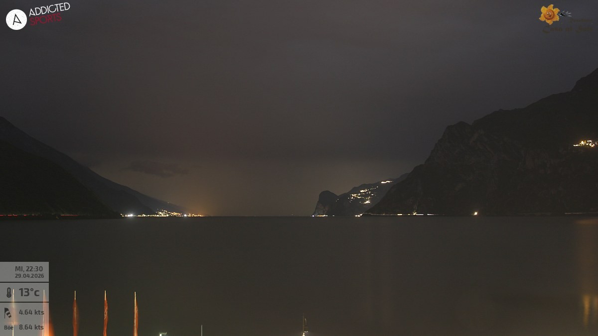 Archiv Foto Webcam Gardasee - Torbole