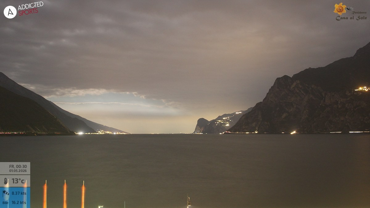 Archiv Foto Webcam Gardasee - Torbole