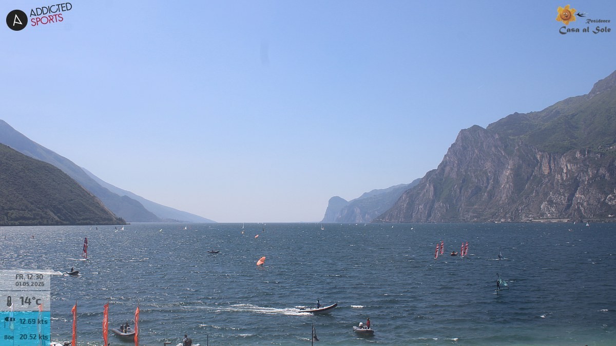Archiv Foto Webcam Gardasee - Torbole