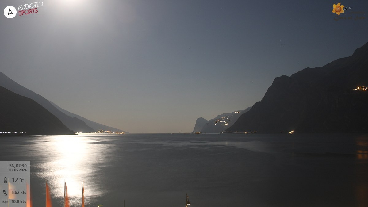 Archiv Foto Webcam Gardasee - Torbole