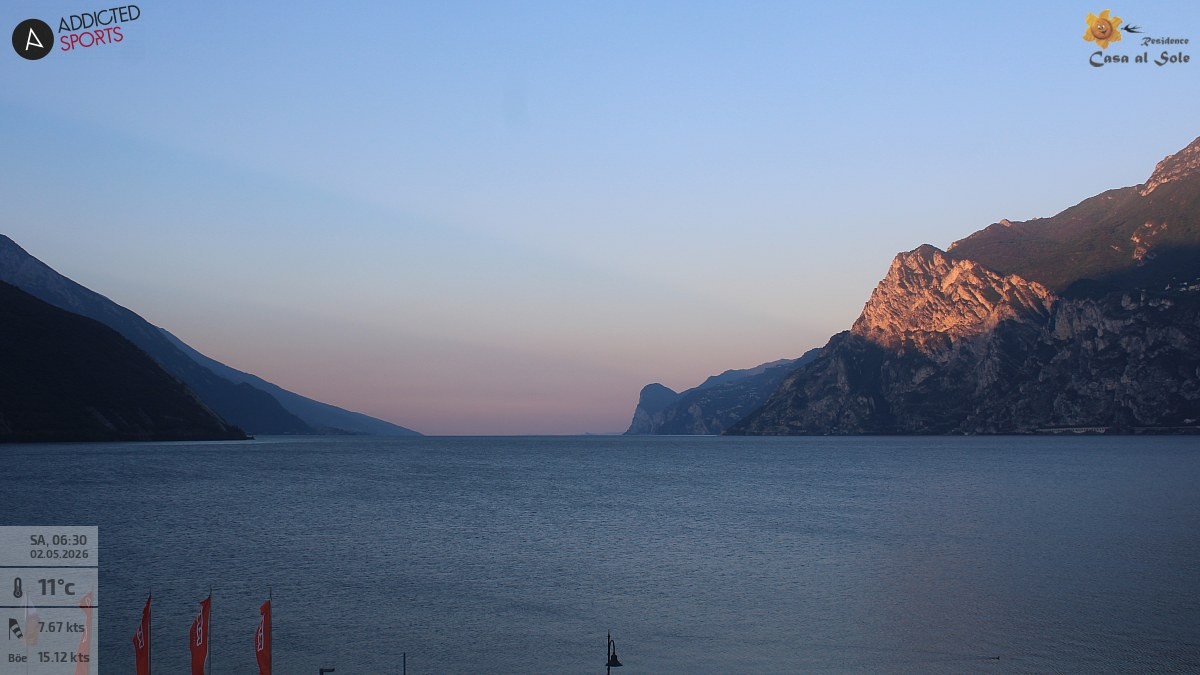 Archiv Foto Webcam Gardasee - Torbole