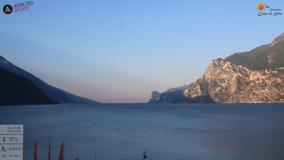 Archiv Foto Webcam Gardasee - Torbole