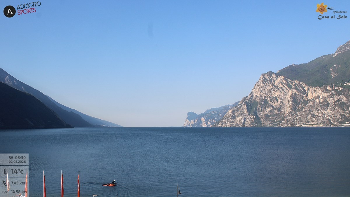 Archiv Foto Webcam Gardasee - Torbole