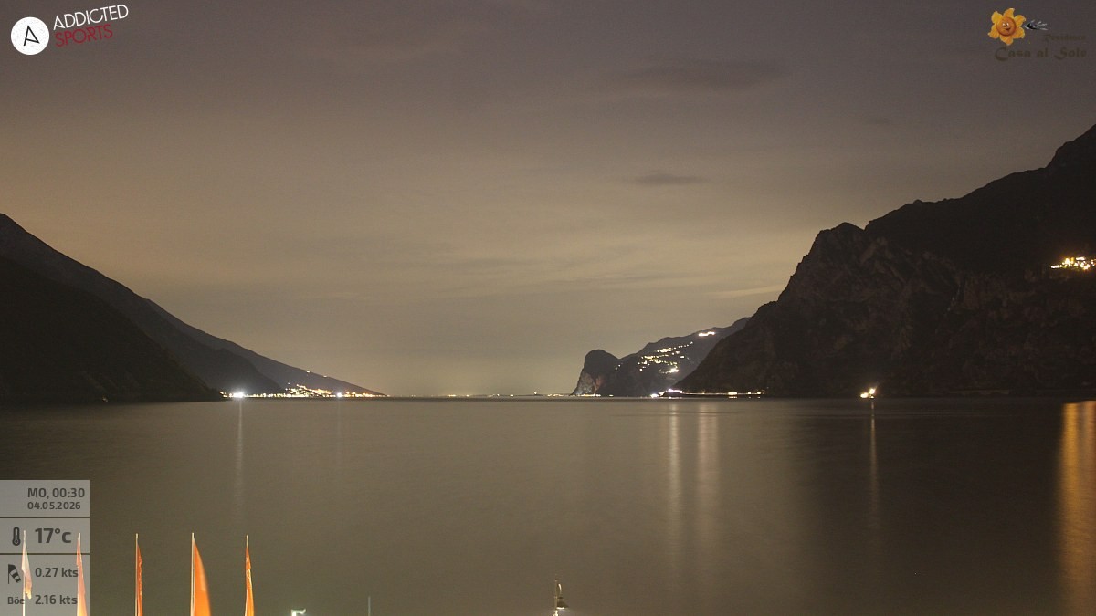 Archiv Foto Webcam Gardasee - Torbole