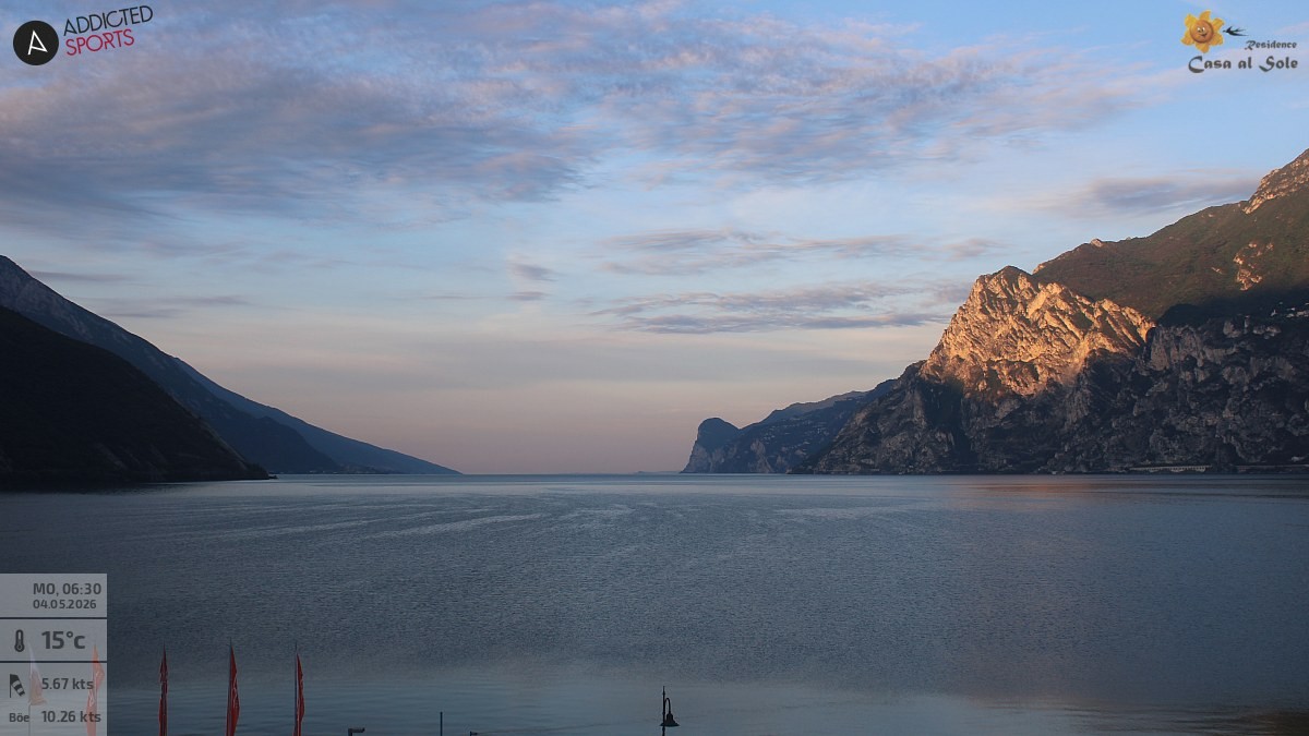 Archiv Foto Webcam Gardasee - Torbole