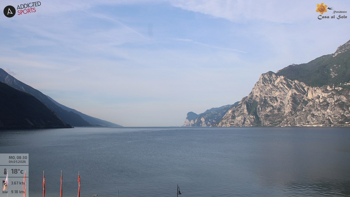 Archiv Foto Webcam Gardasee - Torbole