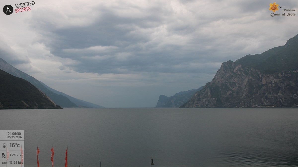 Archiv Foto Webcam Gardasee - Torbole
