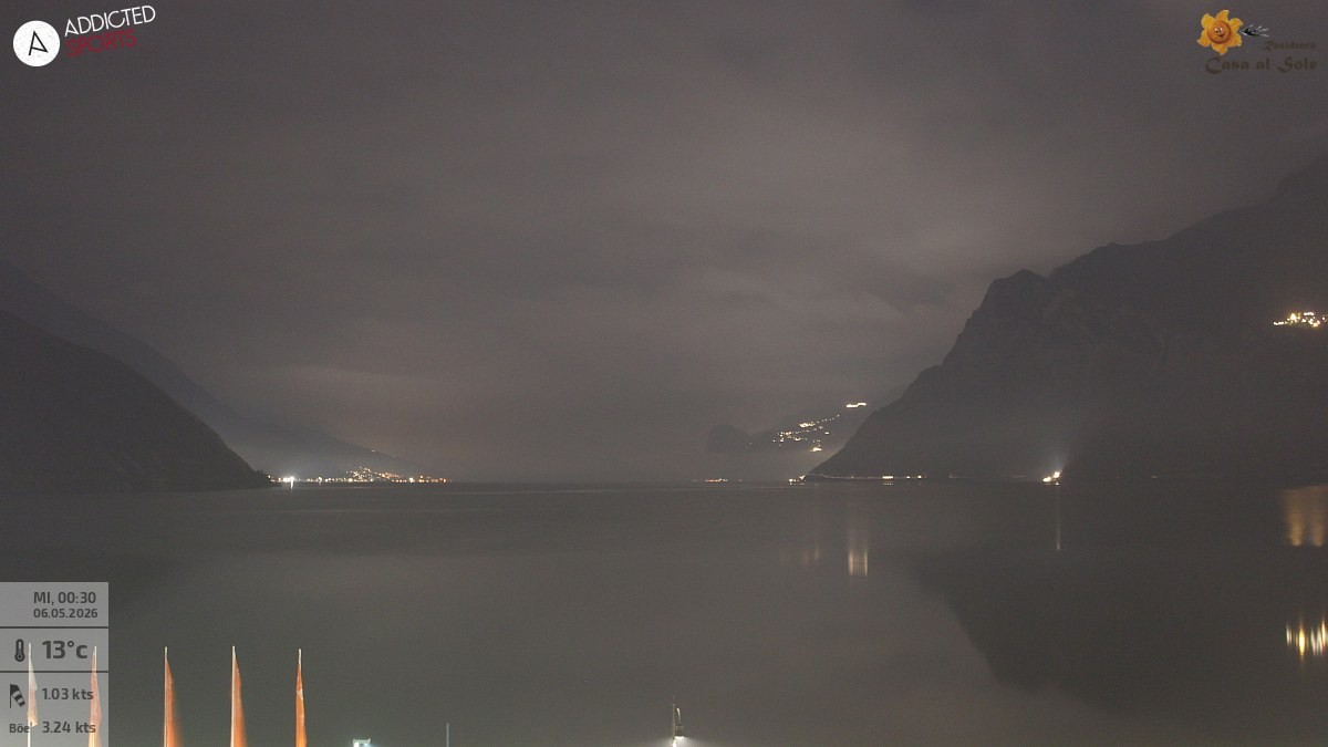 Archiv Foto Webcam Gardasee - Torbole