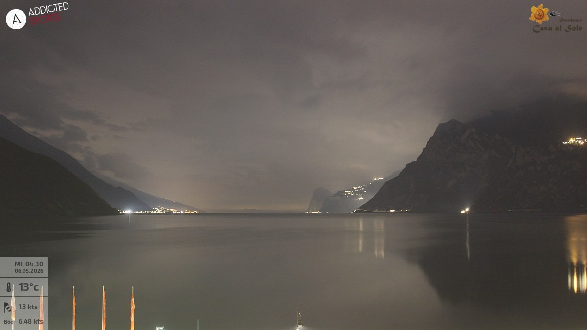 Archiv Foto Webcam Gardasee - Torbole