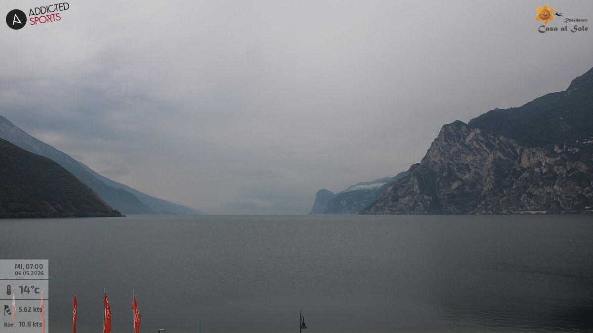 Archiv Foto Webcam Gardasee - Torbole