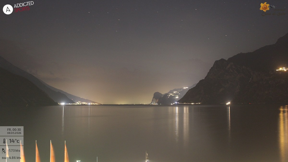 Archiv Foto Webcam Gardasee - Torbole