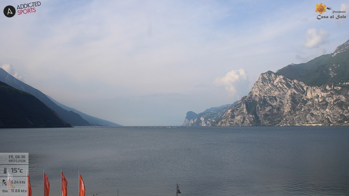 Archiv Foto Webcam Gardasee - Torbole