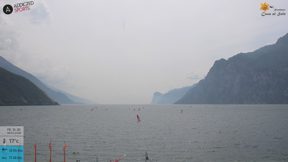Archiv Foto Webcam Gardasee - Torbole