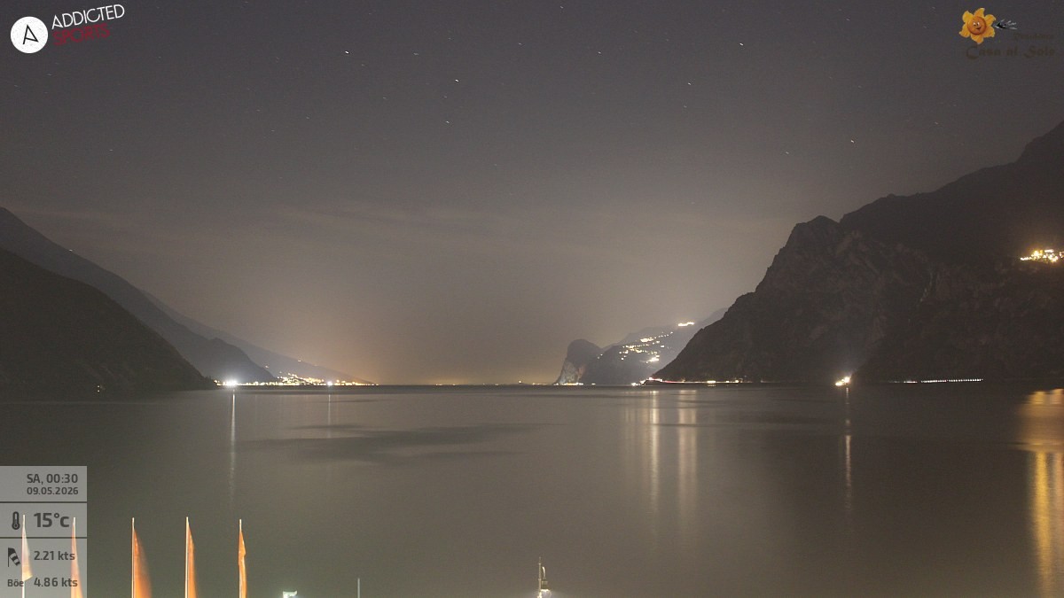 Archiv Foto Webcam Gardasee - Torbole