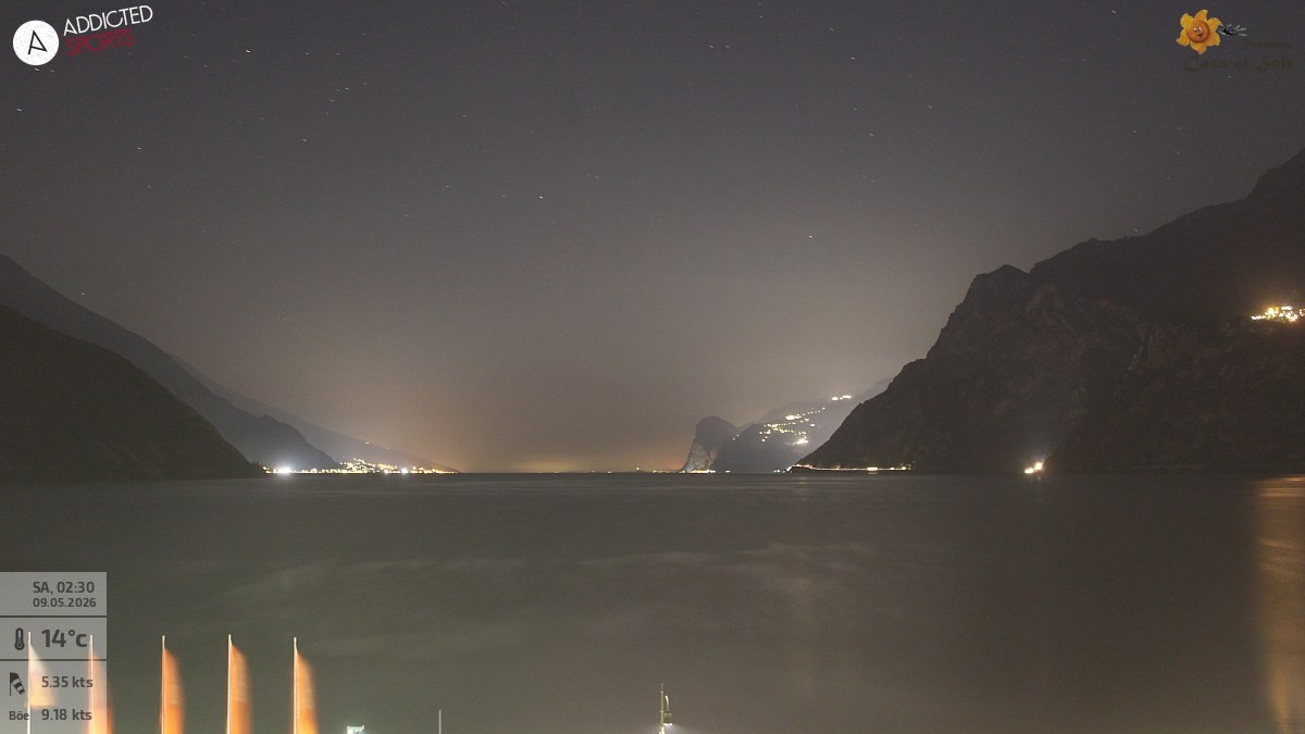 Archiv Foto Webcam Gardasee - Torbole