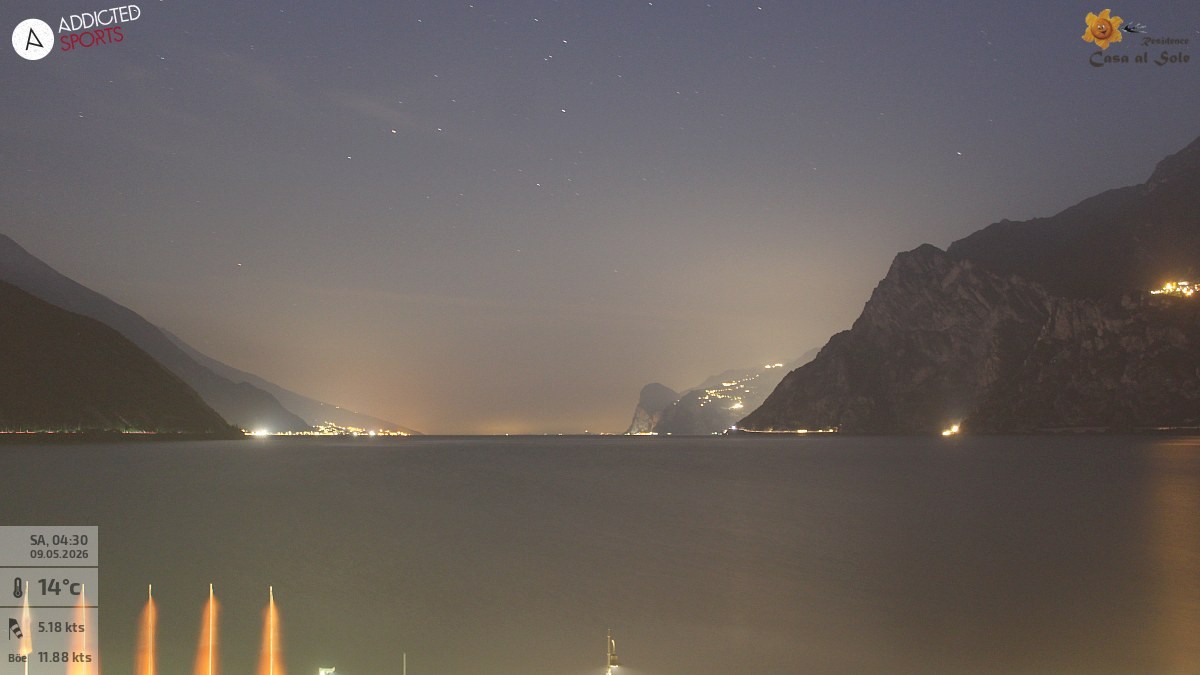Archiv Foto Webcam Gardasee - Torbole