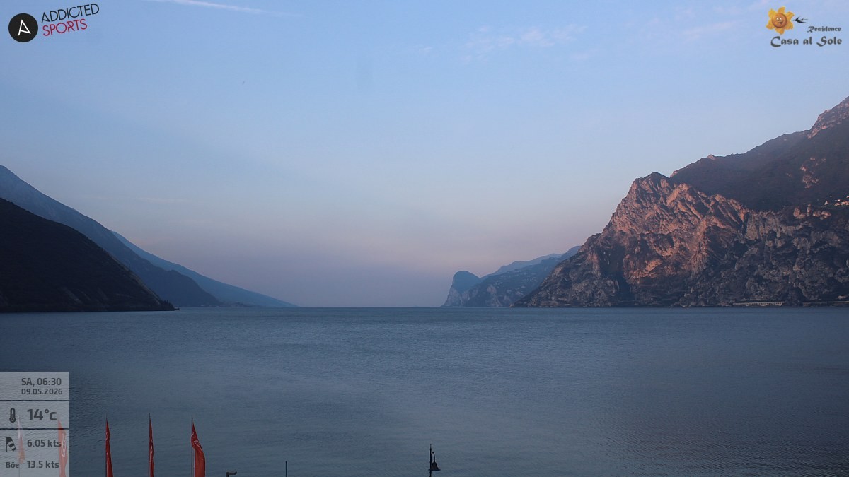Archiv Foto Webcam Gardasee - Torbole