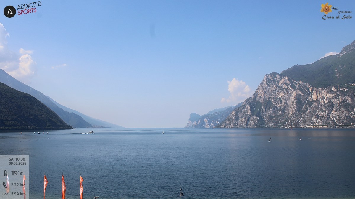 Archiv Foto Webcam Gardasee - Torbole