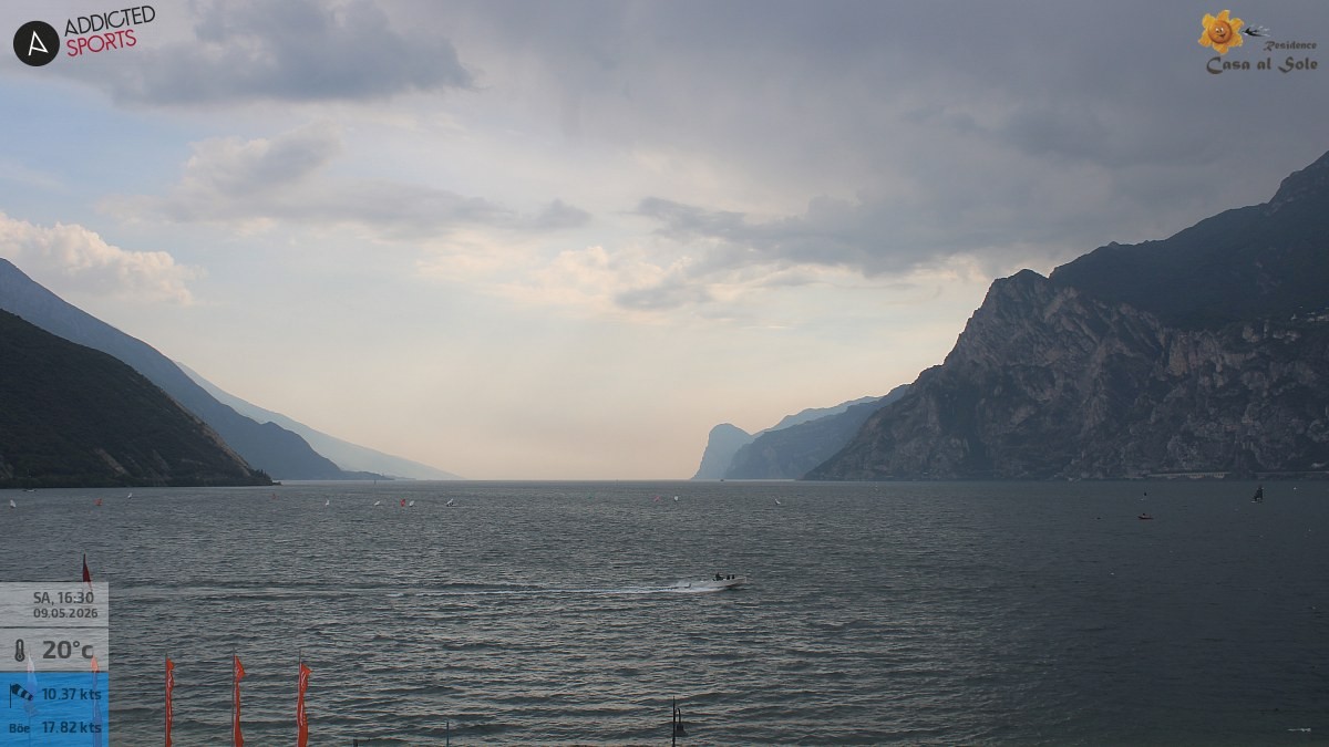 Archiv Foto Webcam Gardasee - Torbole