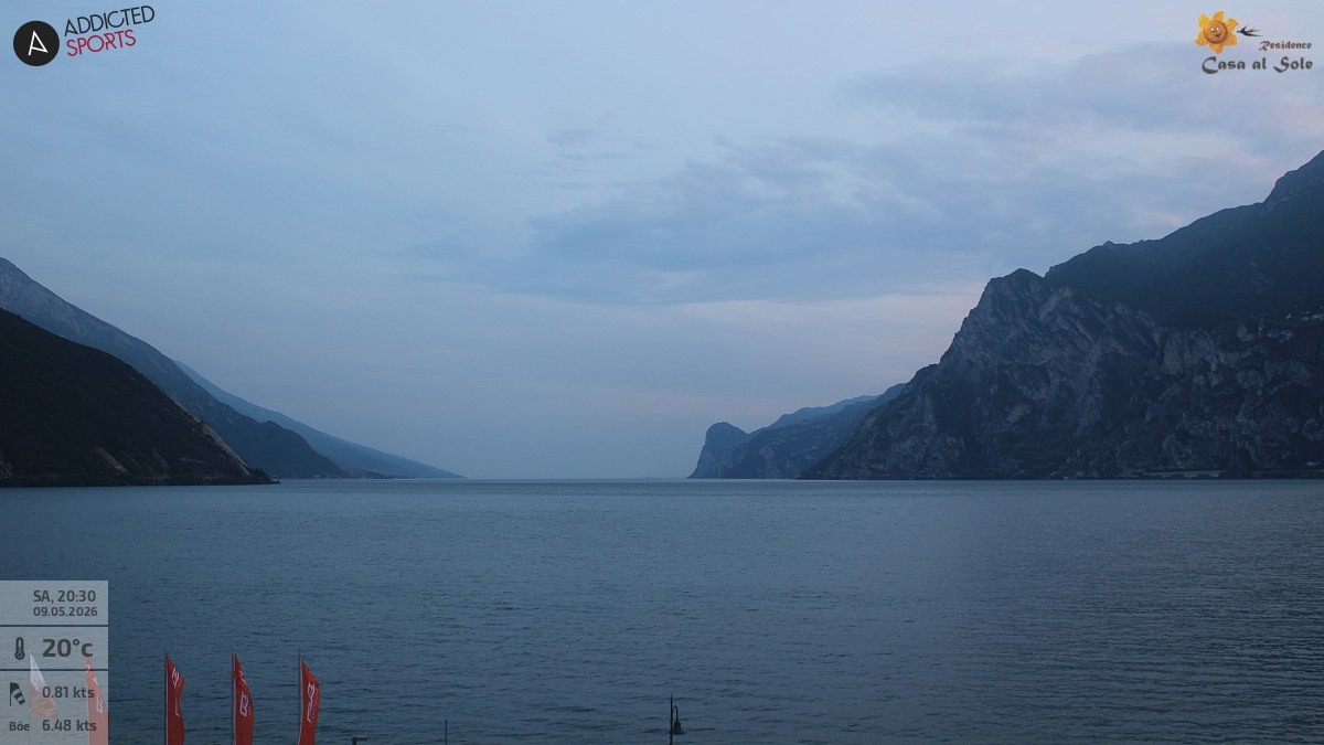 Archiv Foto Webcam Gardasee - Torbole