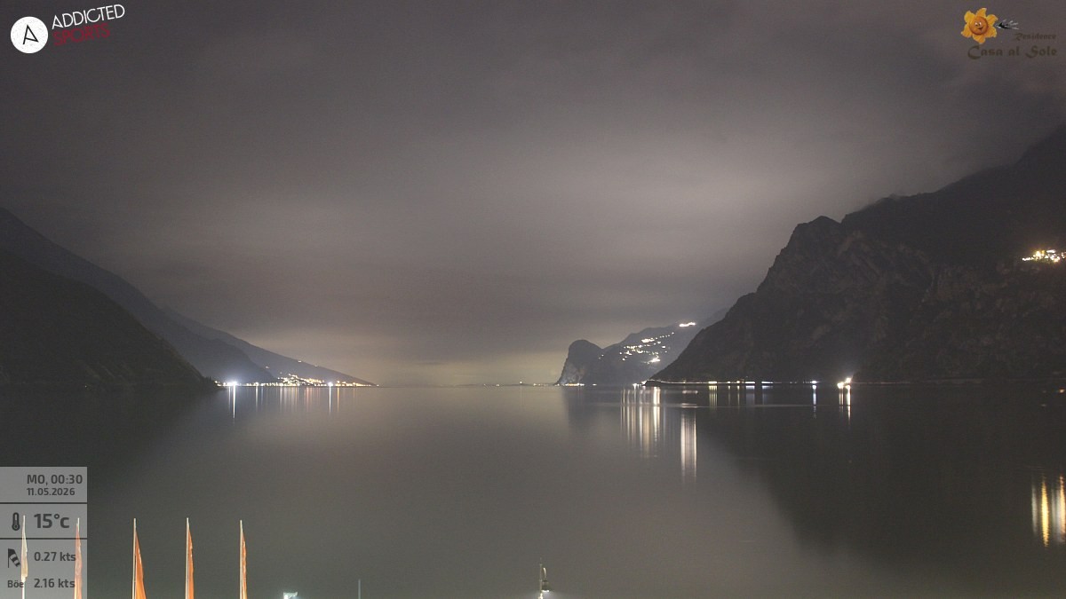 Archiv Foto Webcam Gardasee - Torbole