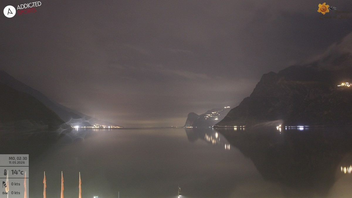 Archiv Foto Webcam Gardasee - Torbole