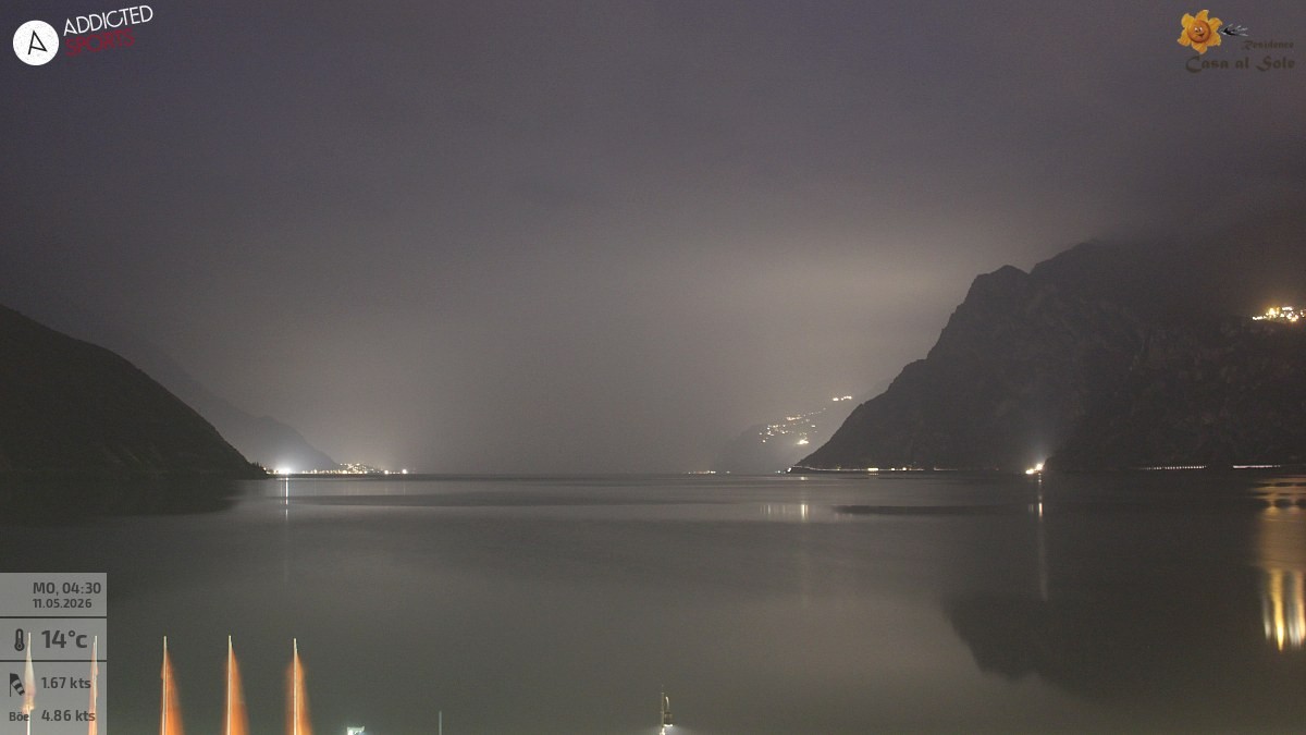 Archiv Foto Webcam Gardasee - Torbole