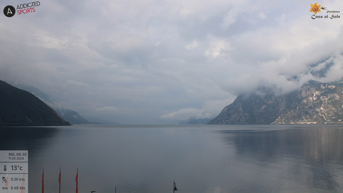 Archiv Foto Webcam Gardasee - Torbole