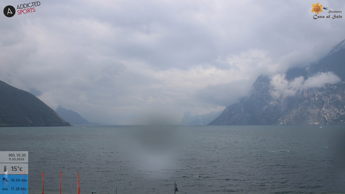 Archiv Foto Webcam Gardasee - Torbole
