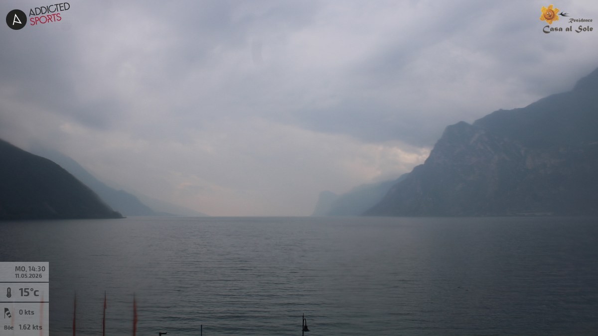 Archiv Foto Webcam Gardasee - Torbole