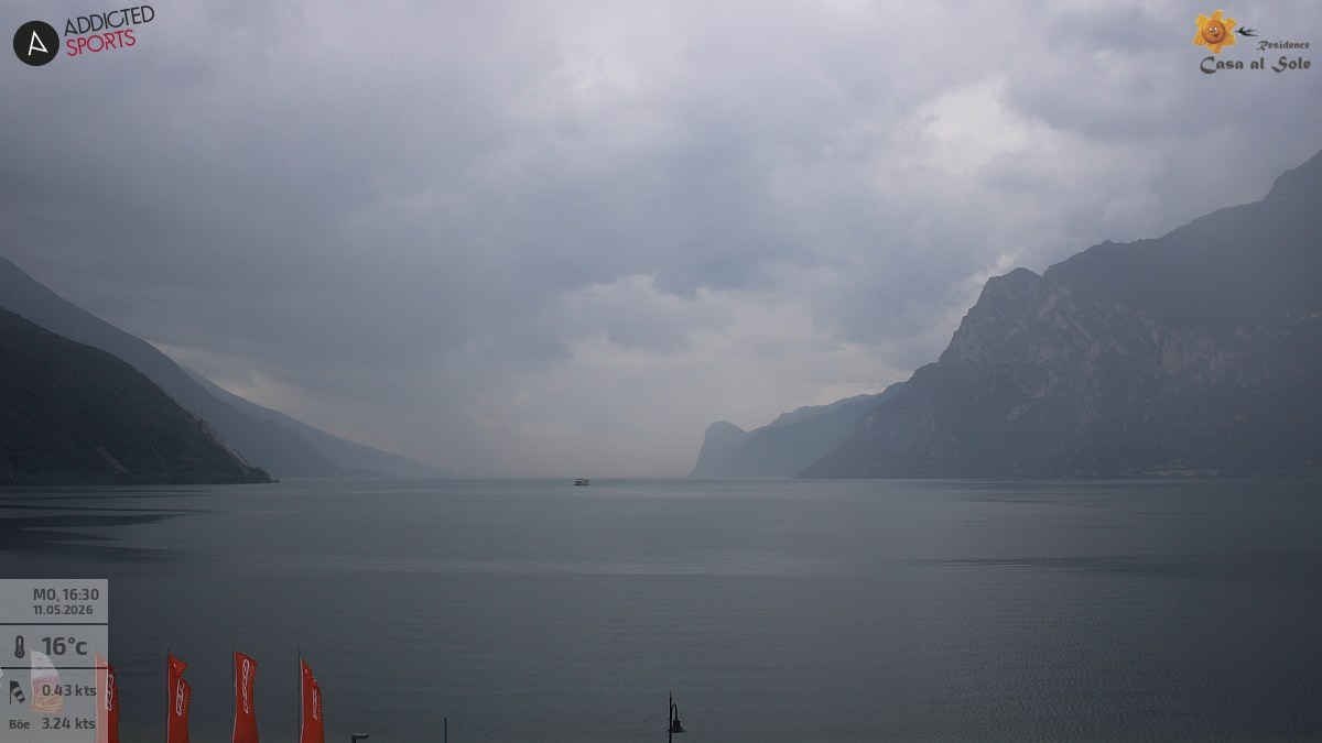 Archiv Foto Webcam Gardasee - Torbole