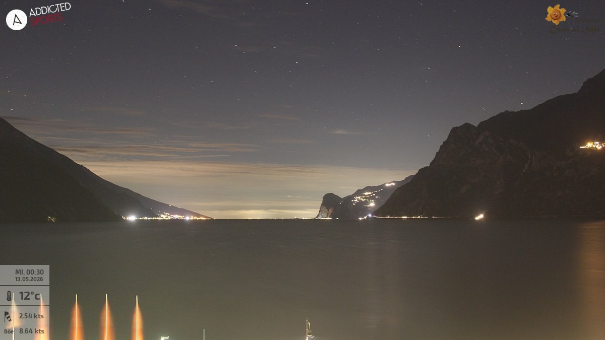 Archiv Foto Webcam Gardasee - Torbole