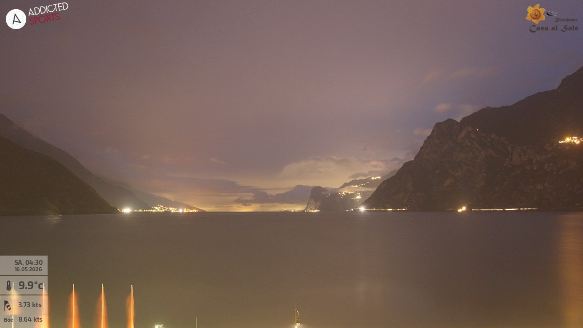 Archiv Foto Webcam Gardasee - Torbole