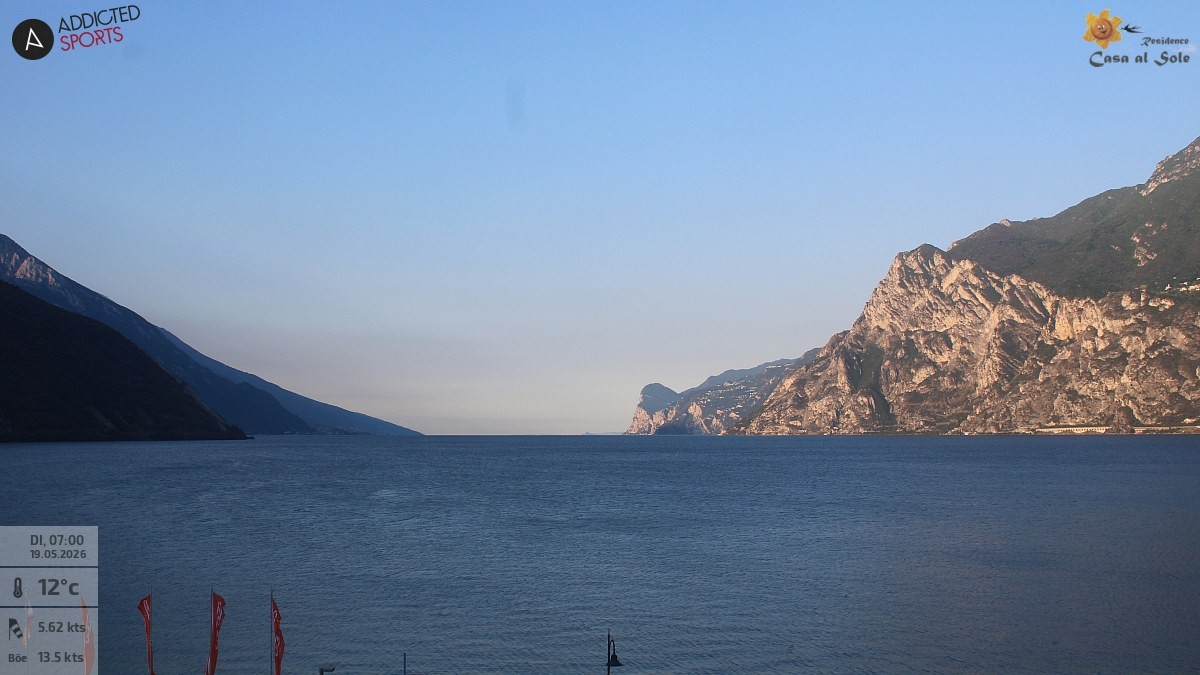 Archiv Foto Webcam Gardasee - Torbole