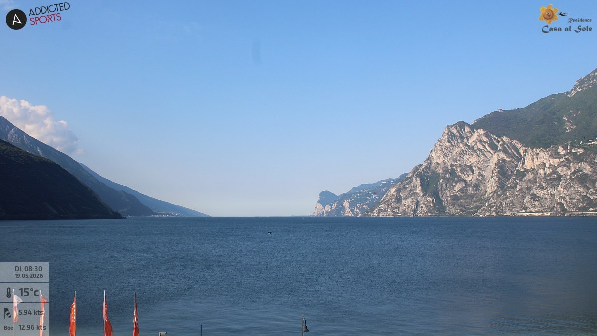 Archiv Foto Webcam Gardasee - Torbole